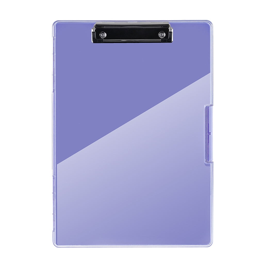 Clipboard with Double Layer File Case Portable Document Organiser Box for Office