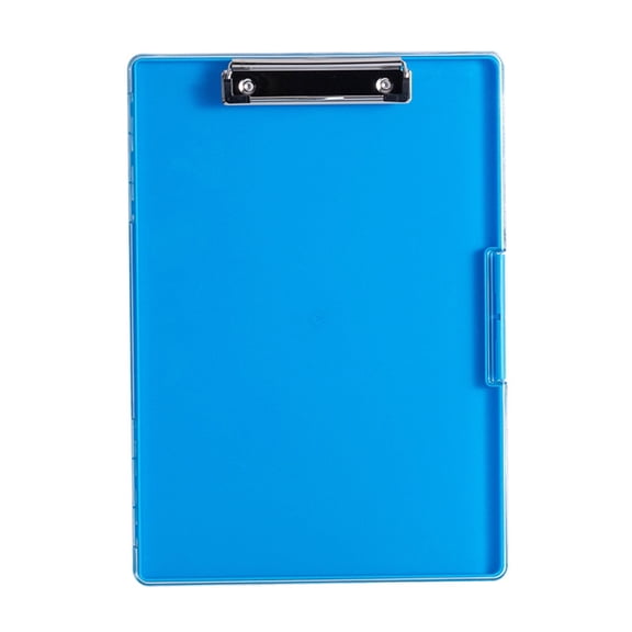 Clipboard with Double Layer File Case Portable Document Organiser Box for Office