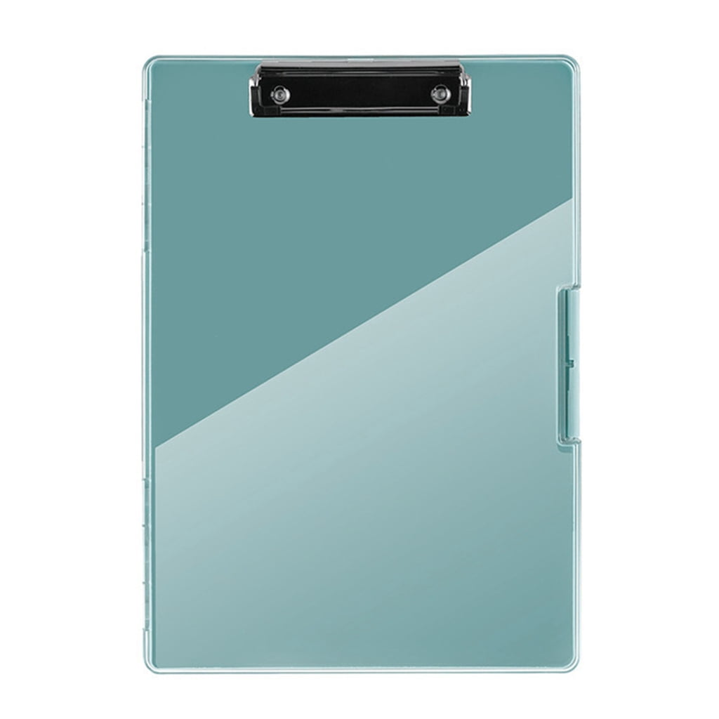 Clipboard with Double Layer File Case Portable Document Organiser Box for Office