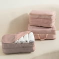 thumbnail image 1 of Double Layer Compression Storage Bag, Travel Clothes Organizer for Luggage, Portable Packing Cubes with Split Compartments, Efficient Space Saving Design, 1 of 7