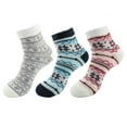 thumbnail image 1 of Double Layer Crew Socks - 3 Prs - Assortment A, 1 of 1