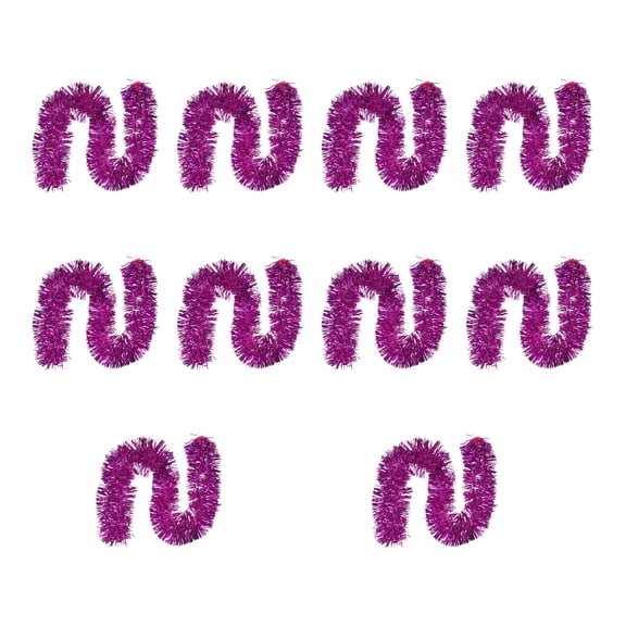 Double Layer Encrypted Seven-Color Wool Strips 10 Pieces, Perfect For Weddings Festivals And Various Celebrations, Brightening Venues Creating Joyful Atmosphere Reusable Easy To