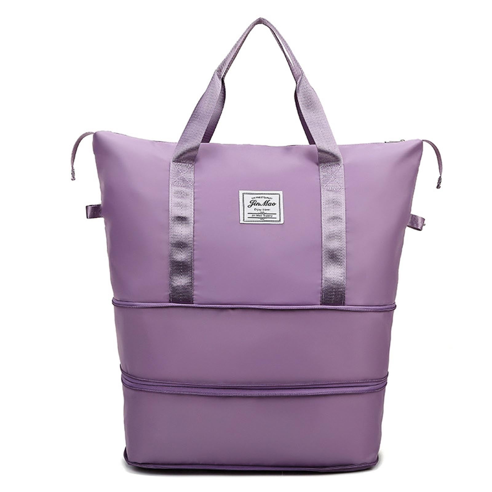 Travelon Wet/Dry 1 Quart Bag with Bottles, Purple, One Size
