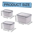thumbnail image 1 of Double-Layer Food Storage Container with Removable Colander - Large Leakproof Produce Keeper for Fridge, 1 of 9