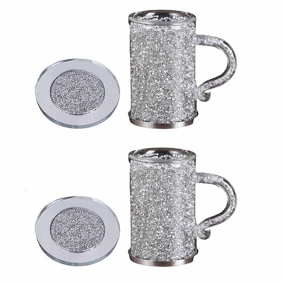 Double Layer Heat Insulation Glass Cups Crystal Glass Drinking Cup Water Tumblers