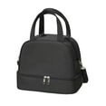 thumbnail image 1 of Double Layer Insulated Lunch Bag, Large Capacity Portable Bento Bag for Outdoor Picnic, Thermal Food Carrier for Work School, 1 of 6