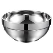 Double Layer Insulation Stainless Steel Bowls Salad Bowl Deep Dish Tableware