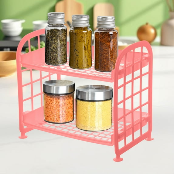 Double-Layer Kitchen Storage Rack, Sink & Countertop Organizer with Drainage Filter, Non-Slip & Rust-Proof for Easy Utensil Drying, Ideal for Small Spaces and Kitchen Counter Organization Aestivo