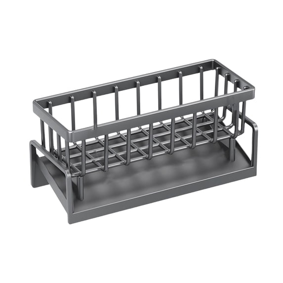 Double-Layer Kitchen Storage Rack, Versatile Organizer for Sponges ...