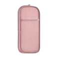 thumbnail image 1 of Double Layer Large Capacity Pencil Case,Fashion Aesthetic Canvas Stationery Bag for Make-up Brush & Stationery Supplies Storage,Office Desk Organizer Bag,Pink, 1 of 7
