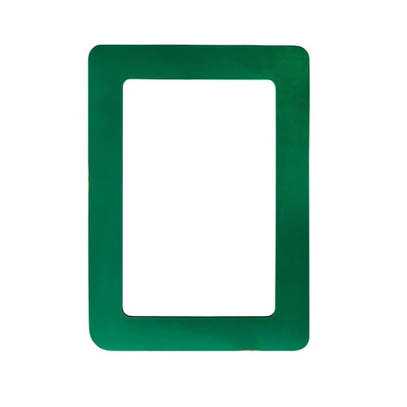 Double-Layer Magnetic Photo Frames, DIY Magnetic Picture Frame for Wall, Removable Adhesive Design for Easy Photo Change, Rectangle Magnetic Fridge Frame