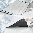 thumbnail image 1 of Double Layer Magnetic Suction Snow& for Front Windshield All Season Thick Windproof & Waterproof Cover with Reflective Strips 1 Pack, 1 of 9