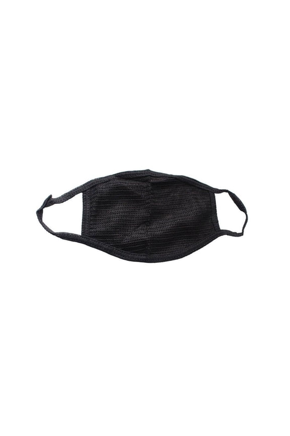 Double Layer Mask Fashionable Dust Proof Sand Proof Cycling Mask black