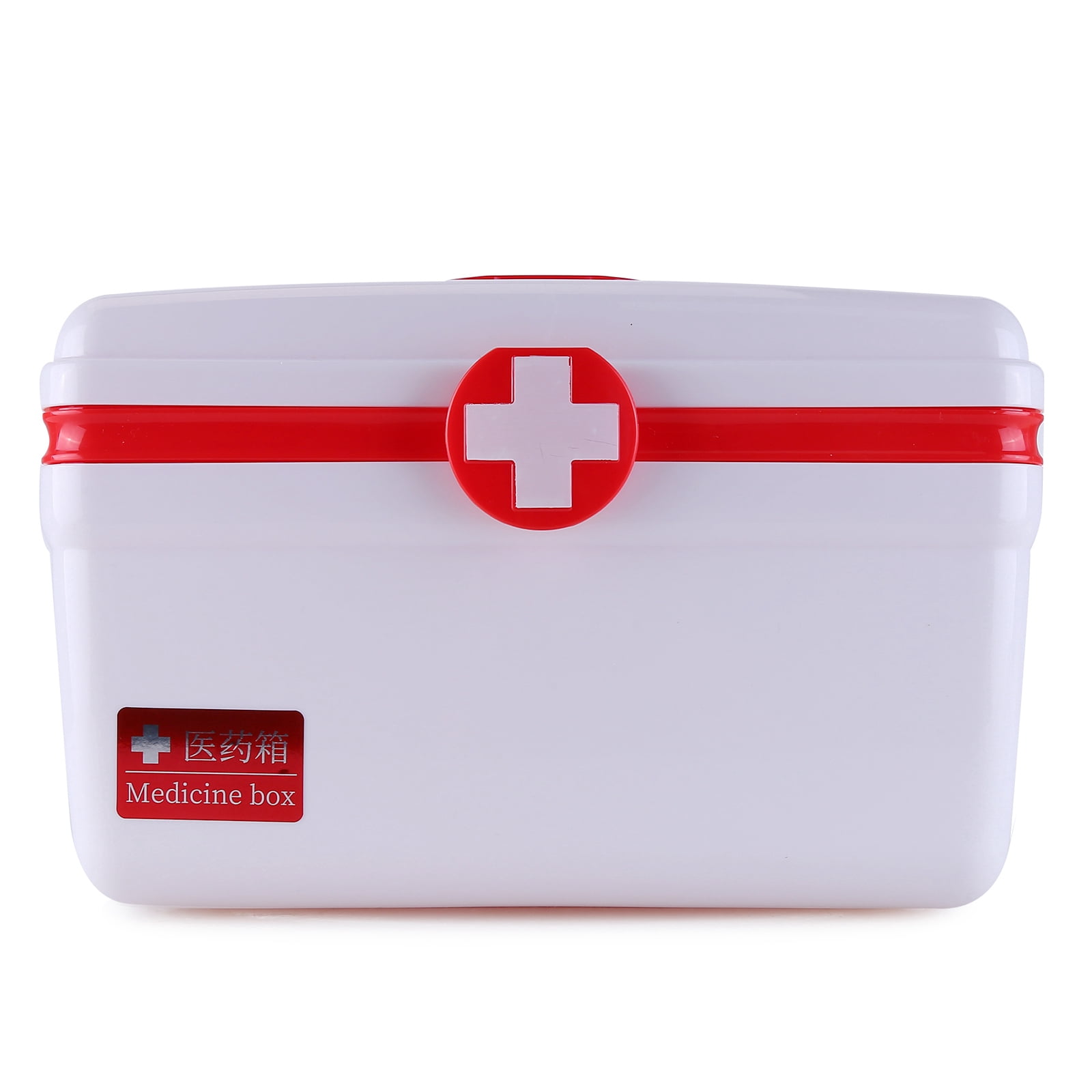 Double-Layer Medicine Storage Box – Portable First Aid Organizer with ...