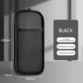 thumbnail image 1 of Double Layer Mesh Pencil Case Large Capacity Nylon Pen Bag Clear Stationery Storage Pouch For schooll Desk, 1 of 6