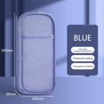 thumbnail image 1 of Double Layer Mesh Pencil Case Large Capacity Nylon Pen Bag Clear Stationery Storage Pouch For schooll Desk, 1 of 7