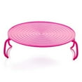 thumbnail image 1 of Double Layer Microwave Steaming Tray 23.5cm Diameter,8.3cm Height Stackable Rack for Simultaneous Food Heating & Refrigerator Organization Non Slip,Foldable with Cool Touch Handles, 1 of 2