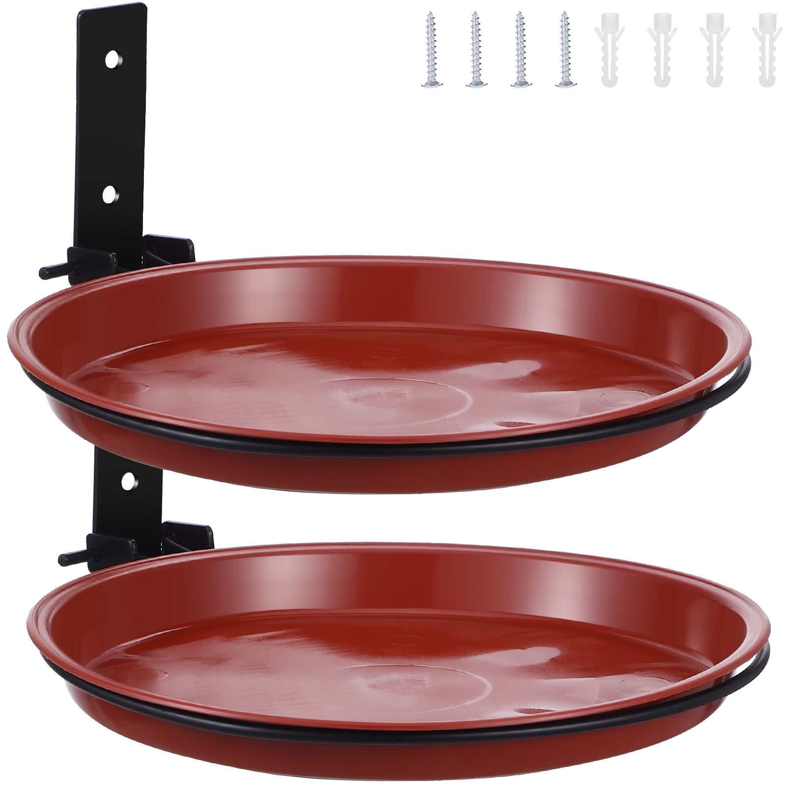 Double Layer Multifunctional Feeding Bird Feeders Crow Feeder Plastic