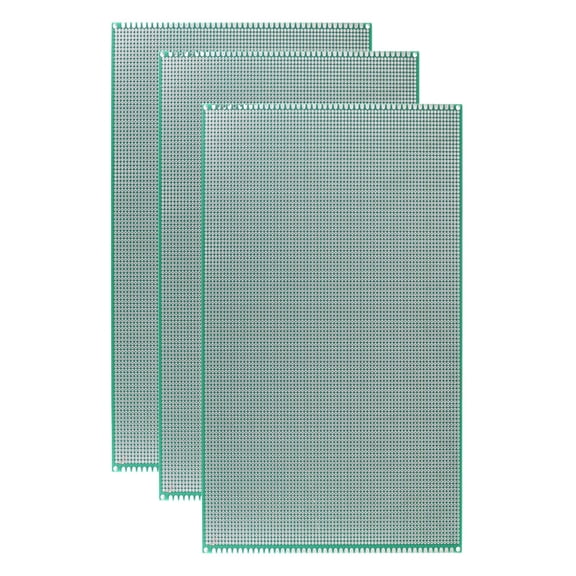Double Layer PCB Prototyping Circuit Board 20X30CM (3 Pack) for Electronics Development Board