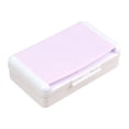 thumbnail image 1 of Double Layer Pencil Case, Large Capacity Plastic Pencil Boxes with Snap-tight Lid, Pink, 1 of 2