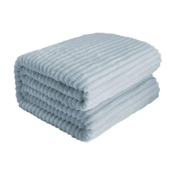 Double Layer Raschel Blanket 2X Thicker & Warmer - Ultra Soft All Season Bedding for Bed Sofa Couch Living Room - Winter Thermal Comfort with Breathable Lightweight Design (Full/Queen Size Options)