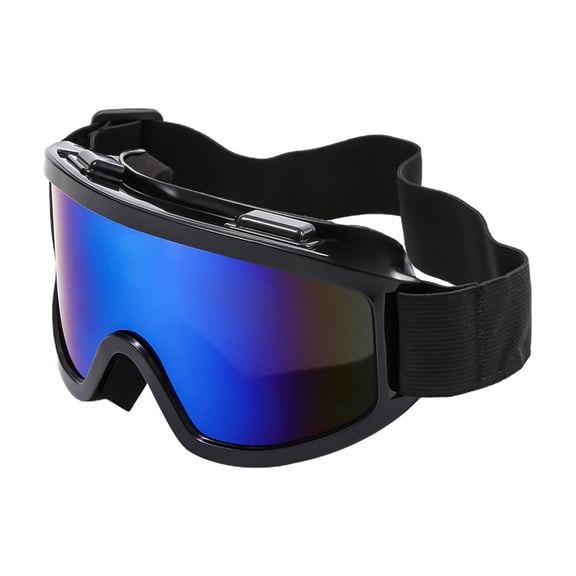 Double Layer Ski Goggles - Polarized Sports Glasses for Mountaineering & UV Protection ( Blue )