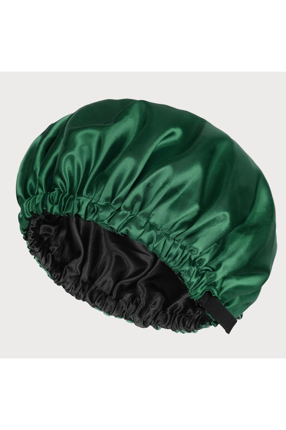 Double Layer Sleep Cap Silk For Long Hair Curls Bonnet Silk Satin Hair Cap Silk Bonnet Hair Care Night Women
