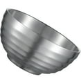 thumbnail image 1 of ifundom Retro Style Double Layered Stainless Steel Soup Bowl for Home Kitchen Tableware and Stylish, 1 of 6