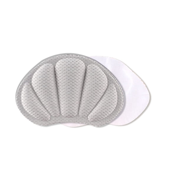 Double Layer Thick Heel Pads, Gray - Heel Cushion Inserts in Black White Grey, Adhesive Heel Grips for Loose Shoes & Blister Protection, Foot Masks Easter Mother'S Day Sponge High Heel