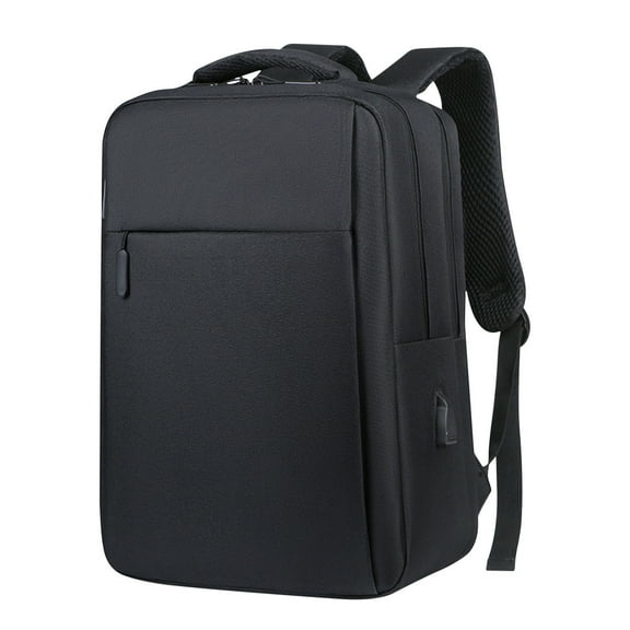 Double Layer Travel Backpack with Laptop Compartment & USB Port | 17.3 Inch Business Computer Bag | Durable Water-Resistant Backpack for Work & Travel