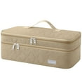 thumbnail image 1 of Double-Layer Travel Carrying Case Portable Storage Organizer Bag for women, Compatible with Revlon One-Step Hair Dryer and Volumizer Hot Air Brush and Attachments Scandihome Series (Bag Only), 1 of 7