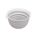 thumbnail image 1 of Double Layer Vegetable Washing Basket Draining Bowl, Plastic Rice Washer Colander for Kitchen Sink, Fruit Strainer Household, 1 of 2