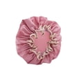 thumbnail image 1 of Double-Layer Waterproof Shower Cap for Women – Oil-Resistant, Easy to Wear & Clean, Comfortable Fit, Durable and Perfect for Hair Protection, 1 of 5