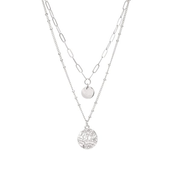 Double Layered Charm Necklace