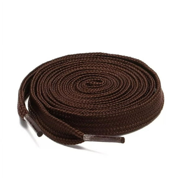 Double Layers Flat Shoe Laces Strings for Boots Sneakers Athletic Tennis Shoes