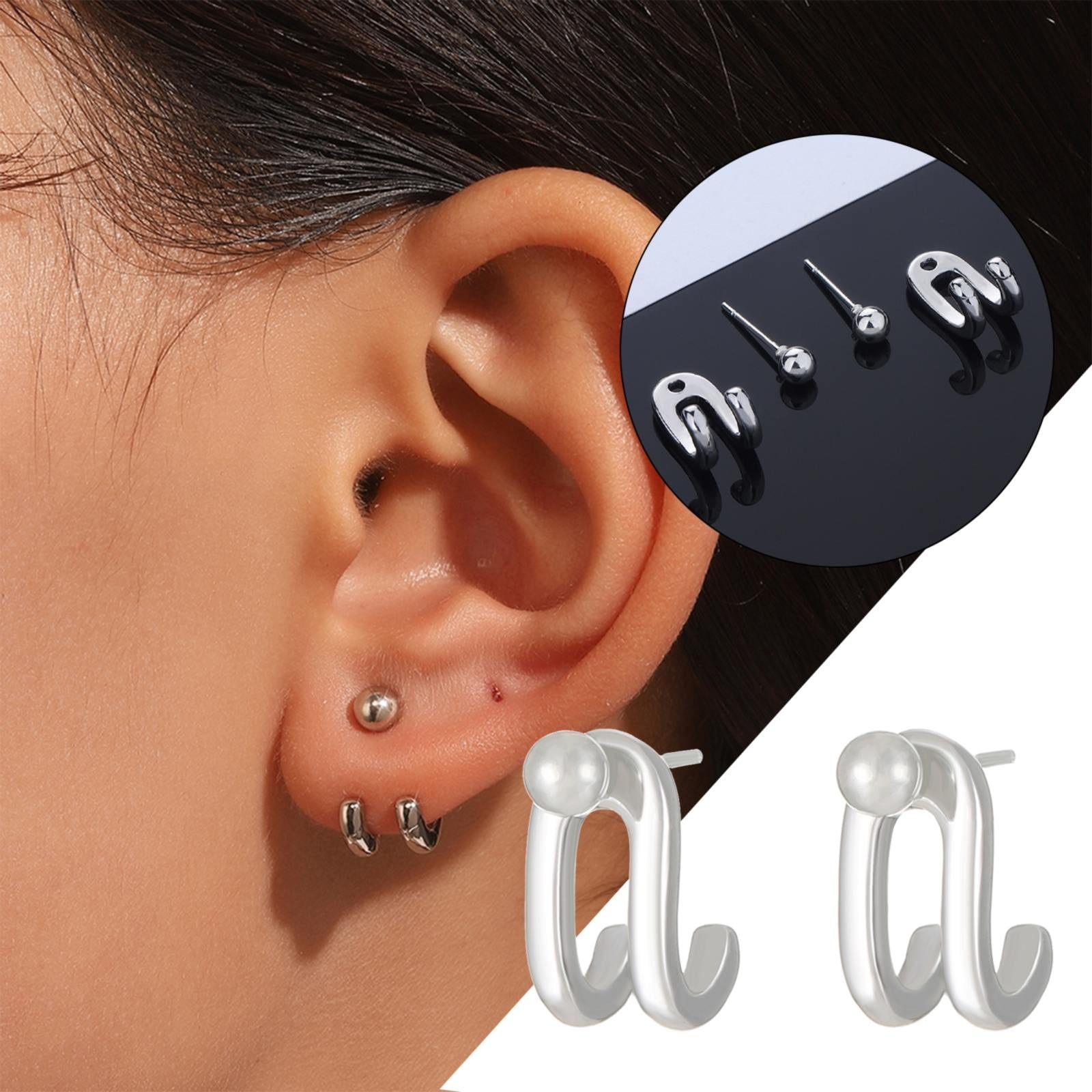 Hook cheap earrings men