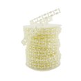 thumbnail image 1 of Double Lined Oval Flat Pearl Trim Ribbon, 6mm, 12-Yard (Ivory), 1 of 1