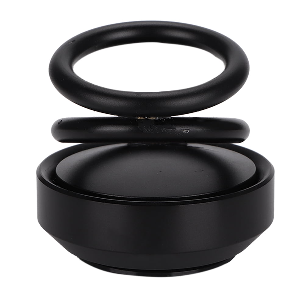 Double Loop Car Fragrance Holder Suspension Bracket Metal Vehicle Mount(Black)