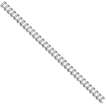 Fellowes - 0.38 in - A4 (210 x 297 mm) - 80 sheets - black - 25 pcs. wire binding comb