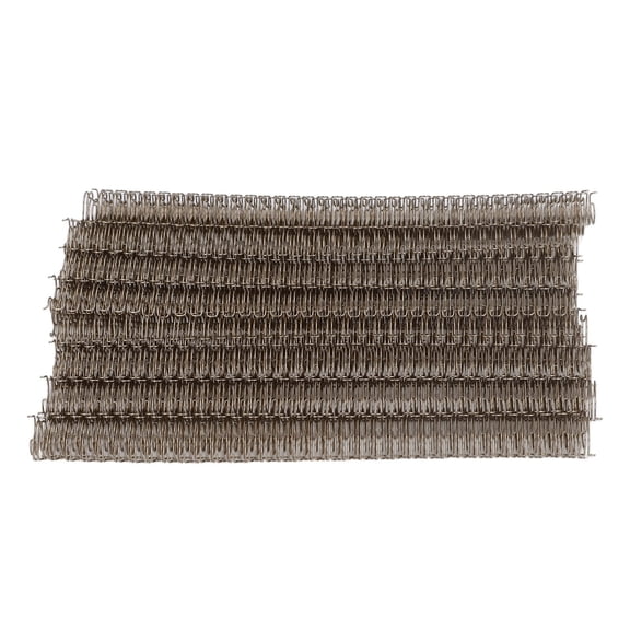 Double Loop Wire Binding Spine, 1/2-Inch Diameter for A4 Paper, 3:1 Pitch 34-Loop Metal YO Binding O-Rings, 100 Sheets Capacity (12.7mm/0.5in), Antique Bronze Premium Set