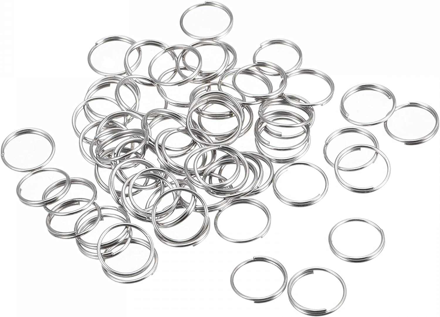 Valyria 500pcs Stainless Steel Open Jump Rings Connectors Jewelry Findings  7mm(1/4)