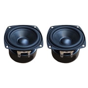 Double Magnet Loudspeaker Shock Absorption Metal Rubber Frame 78mm 3in Small Size For Office And Camping
