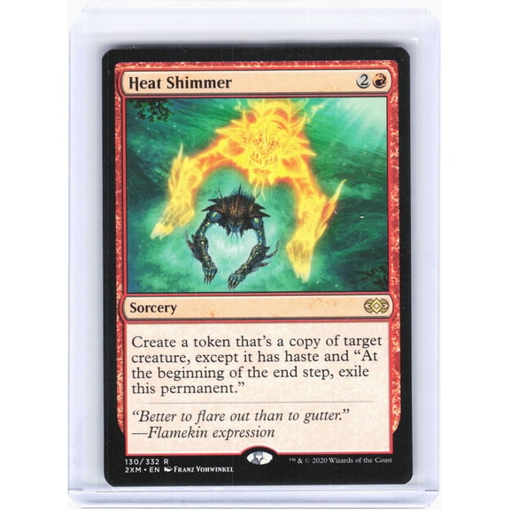 Double Masters Heat Shimmer Non-Foil Rare #130