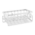 thumbnail image 1 of Double Mats over Rack Small Rv Dish Drainers Stainless Steel Rack over The Collapsible Dish Drainers with Removable Colapsable Dish Drying Rack with Drainboard Dry Rack Kitchen Dish, 1 of 7