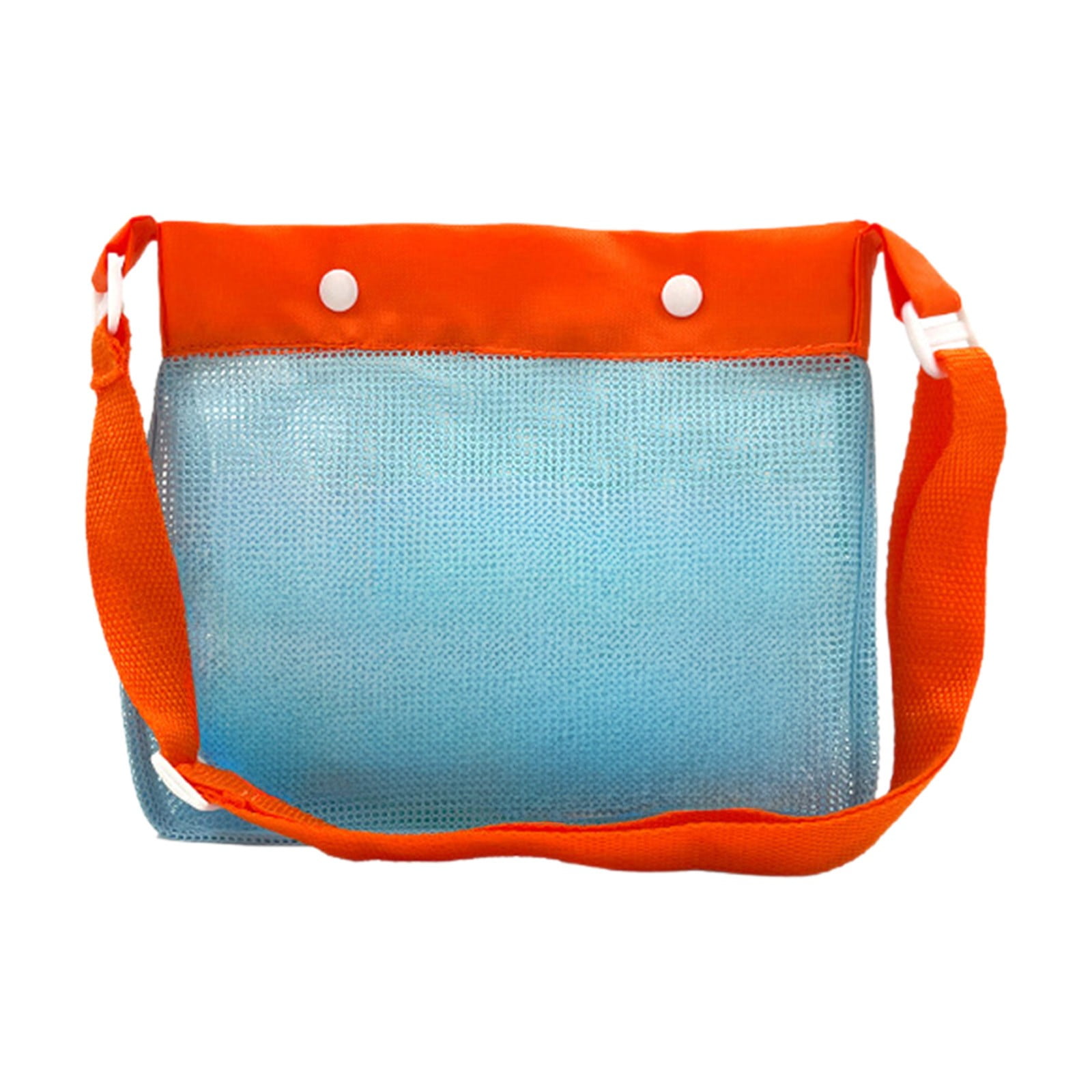 Double Mesh Beach Tote Bag with Shoulder Strap, Kids Sand Toy Storage — free download