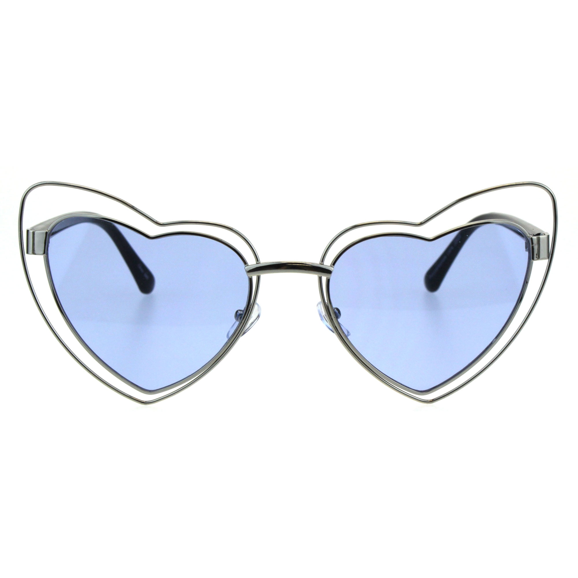Double-Metal-Rim-Cat-Eye-