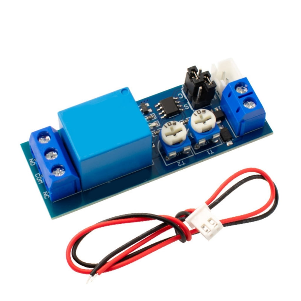 Relay Module With Timer Connection Double Mode Adjustable Timer Relays Module Compactly Support Multiple ...