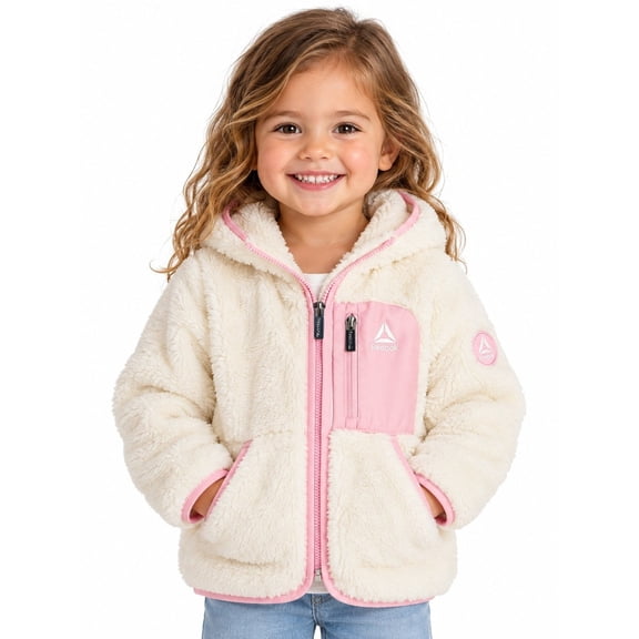 Toddler High Pile Fleece Jacket, Sizes 12M-5T