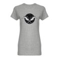 thumbnail image 1 of Double Narwhal Shaped T-Shirt Women -Image by Shutterstock, Female Large, 1 of 2