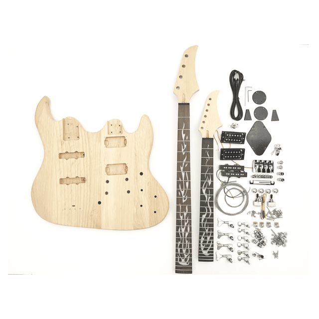 Double Neck Bass Guitar Build Your Own Guitar kit